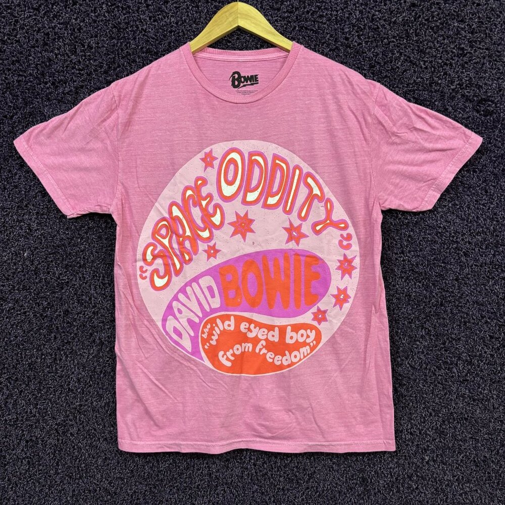 David Bowie Space Oddity Wild Eye Boy from Freedom T-Shirt M